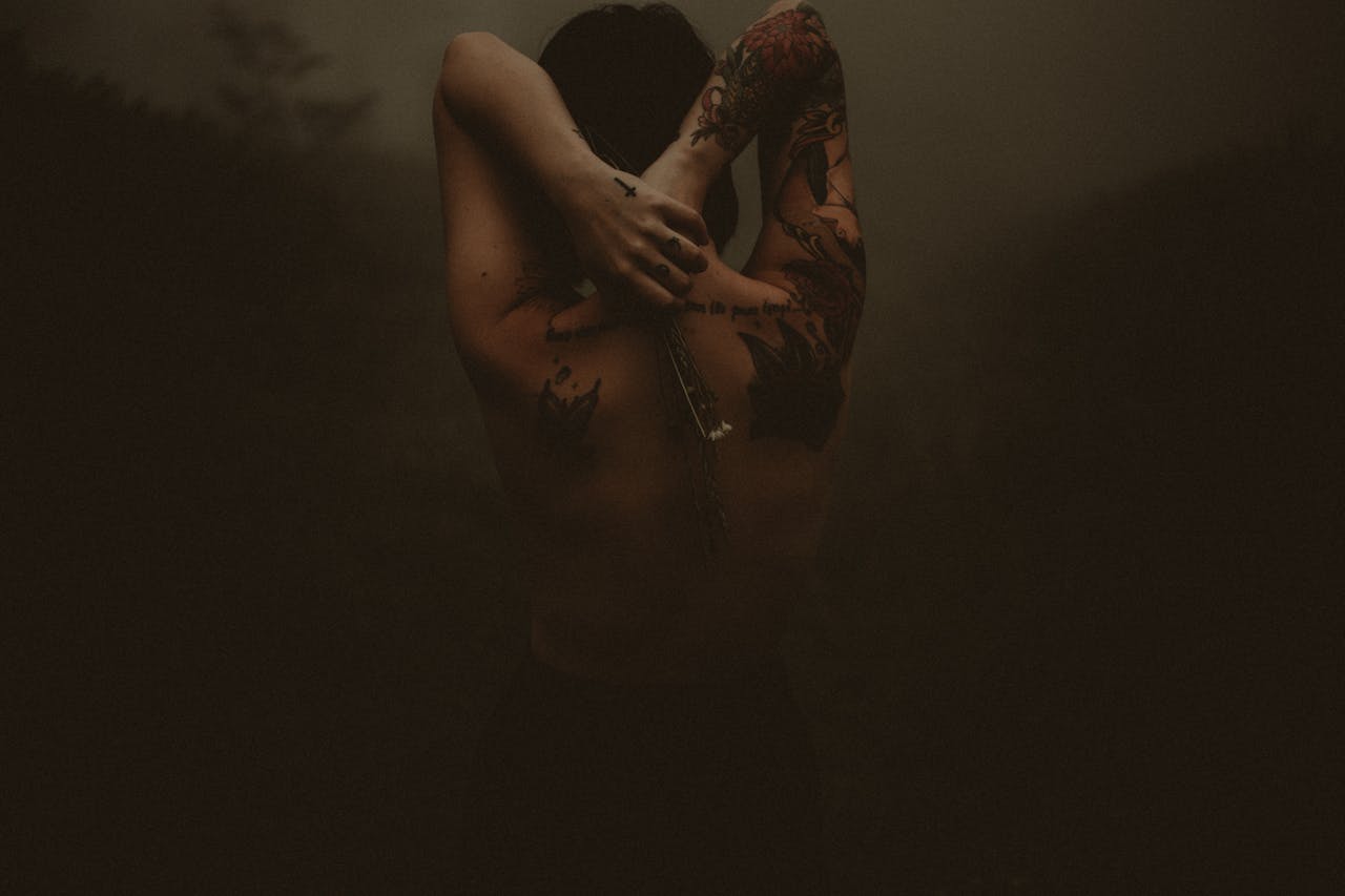 M-am visat dezbracata